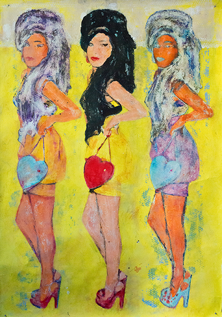 jörg kammler – paintings – berlin – the triple amys 1